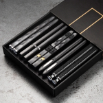 5Pairs High Quality Japanese Non-Slip Chopsticks Korean Home Hotel Restaurant Portable Healthy Food Stick For Sushi Chopsticks