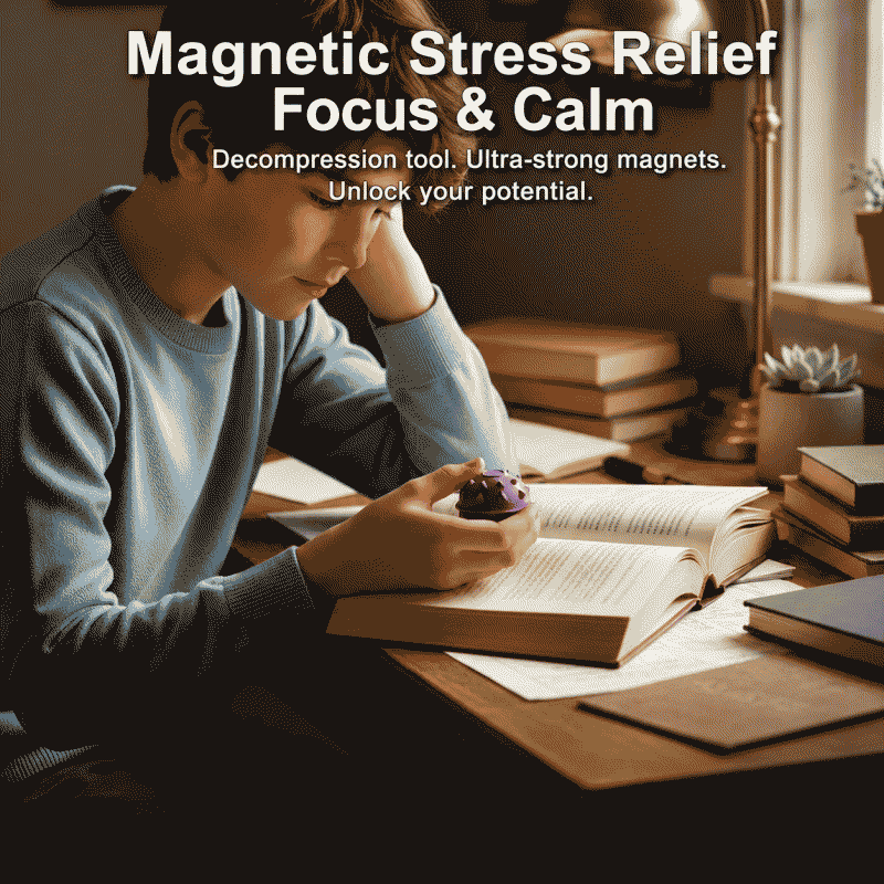 Hot-selling silicone magnetic ball Sensory toys, a stress-relieving and educational toy for children, featuring magnetic attraction