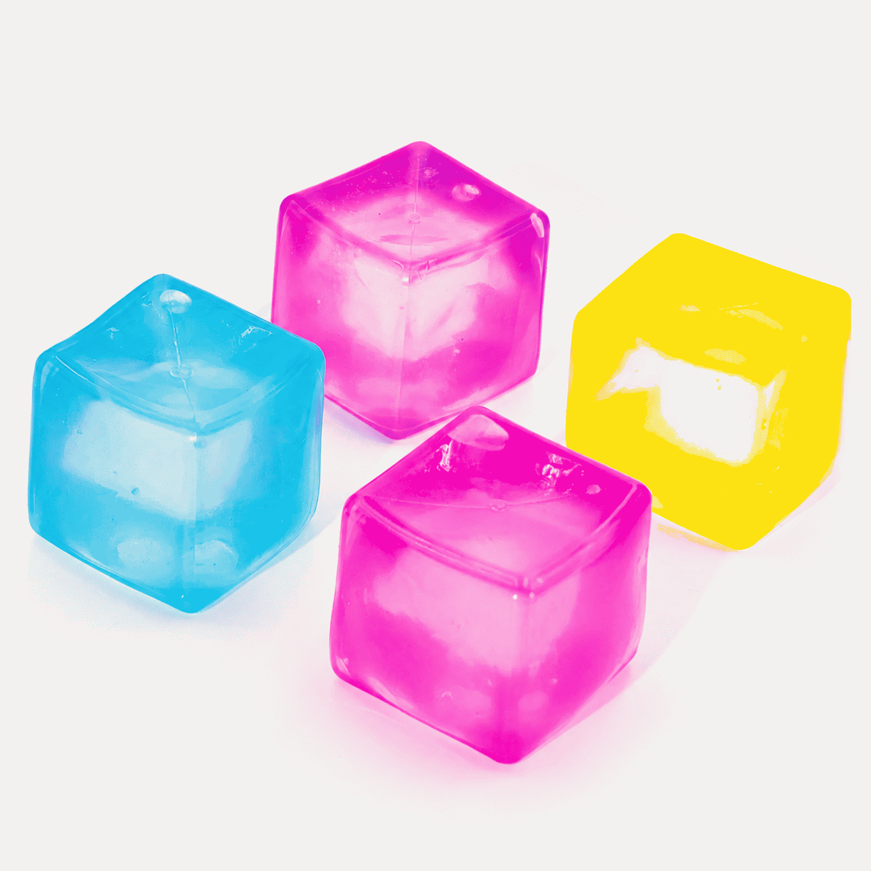 New ice cube maltose decompression toy, cube-shaped maltose, squeezable and enjoyable for stress relief