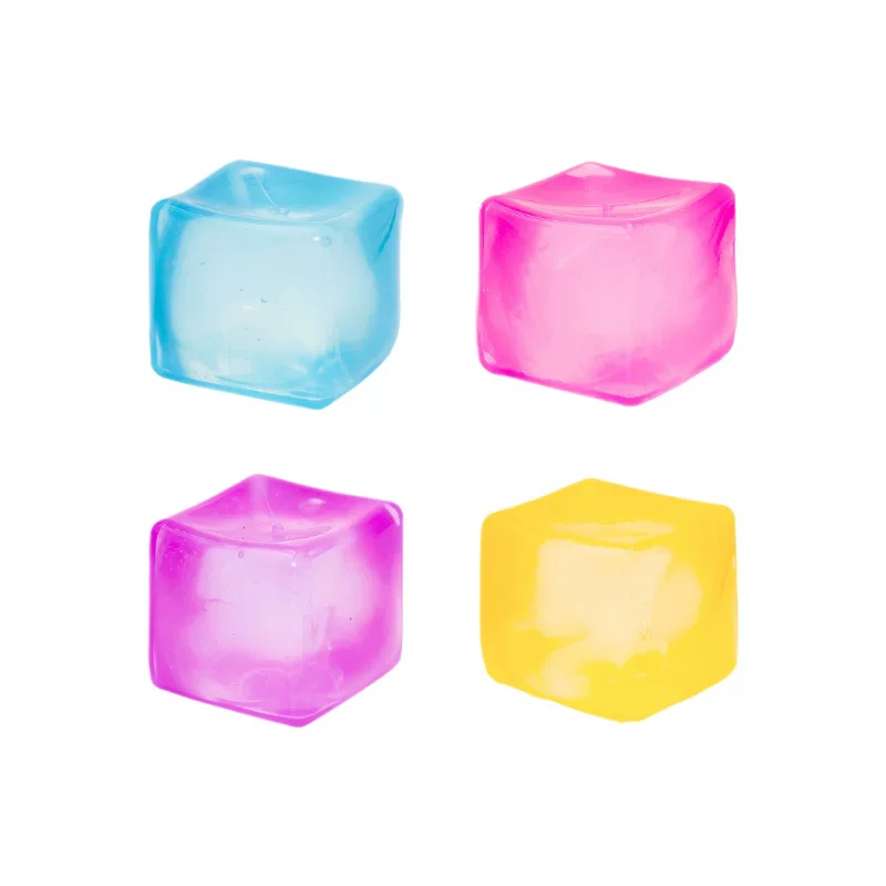 New ice cube maltose decompression toy, cube-shaped maltose, squeezable and enjoyable for stress relief