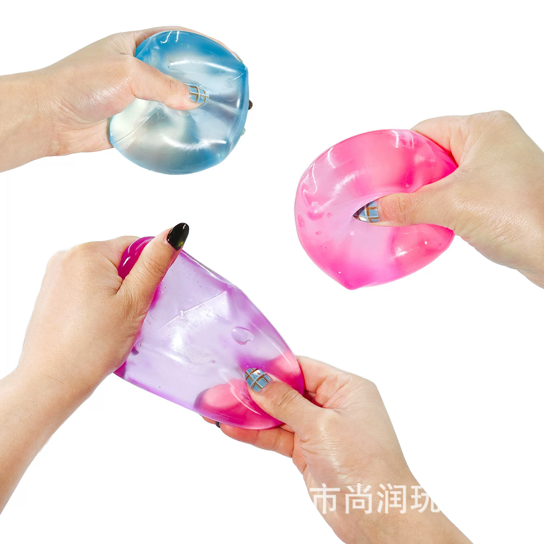 New ice cube maltose decompression toy, cube-shaped maltose, squeezable and enjoyable for stress relief