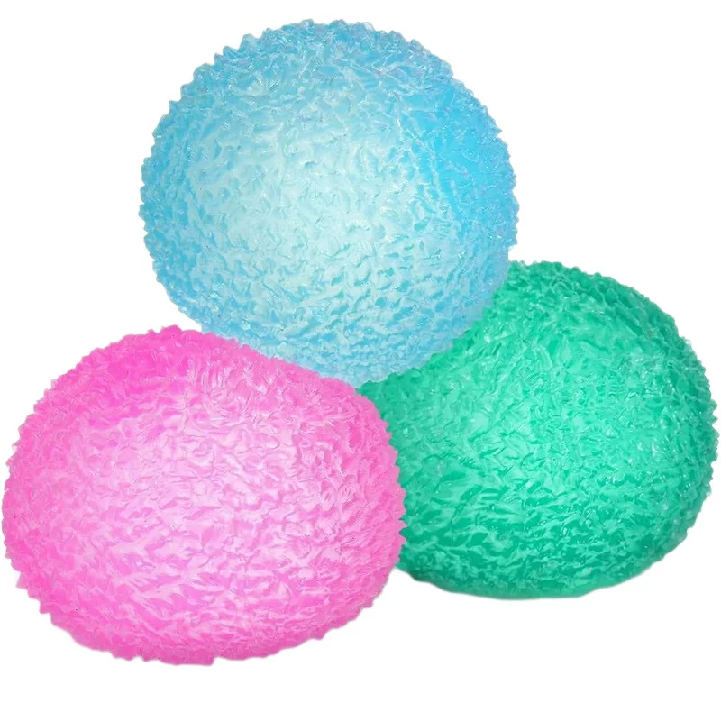 Ice cube, decompression cube, plastic flour ball, maltose, squeeze toy, stress ball