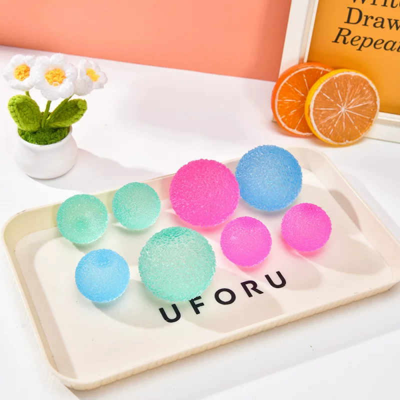 6cm grass ball squeeze fun 4cm texture ball squeeze decompression toy creative decompression ball