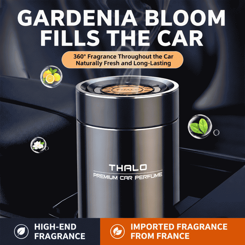 Gardenia car aroma diffuser perfume car perfume car long-lasting light fragrance odor removal solid balm men's premium