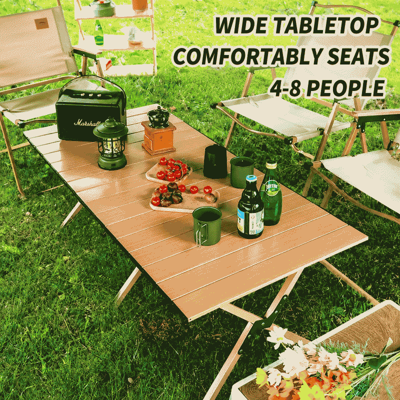 Chicken rolls table, outdoor folding table, portable barbecue picnic camping table, night market stall table, foldable chicken rolls table