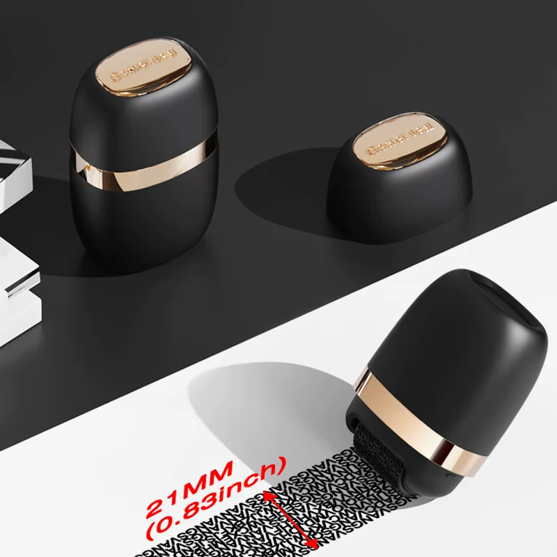 New product confidentiality seal, roller with messy code, light-sensitive seal, express delivery note information privacy tamper-proof eraser