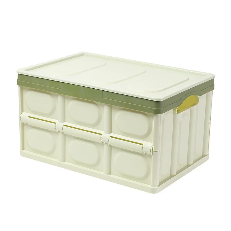 Foldable storage box, car folding box, large car trunk storage box, plastic organizing box, outdoor camping box
