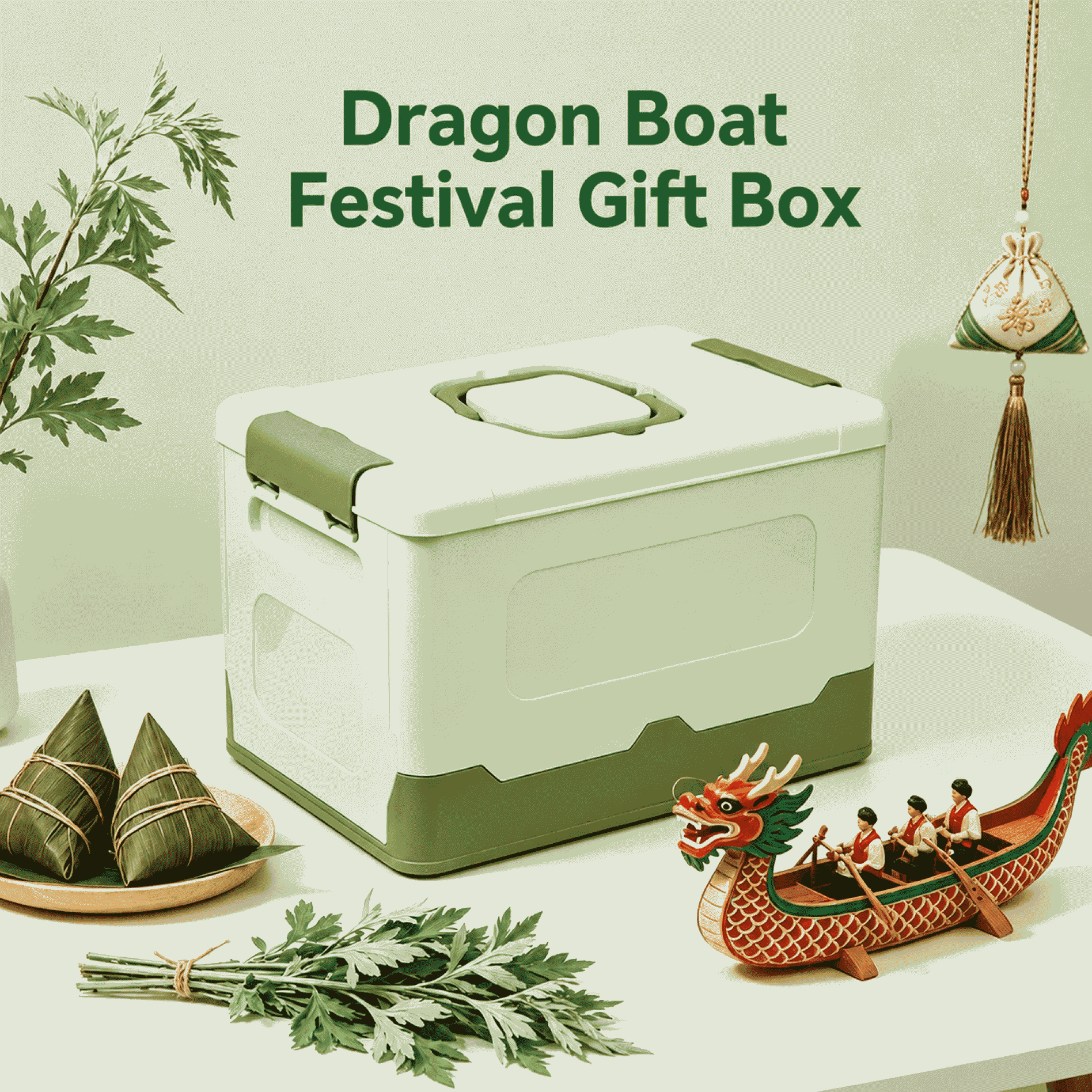 Outdoor camping storage box, car toolbox, foldable handheld organizing box, large-capacity plastic storage box, toy