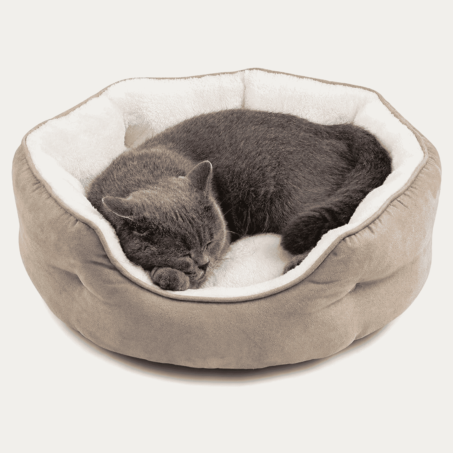 Winter warm round cat bed and dog bed, machine washable, small dog bed, pet bedding, new style