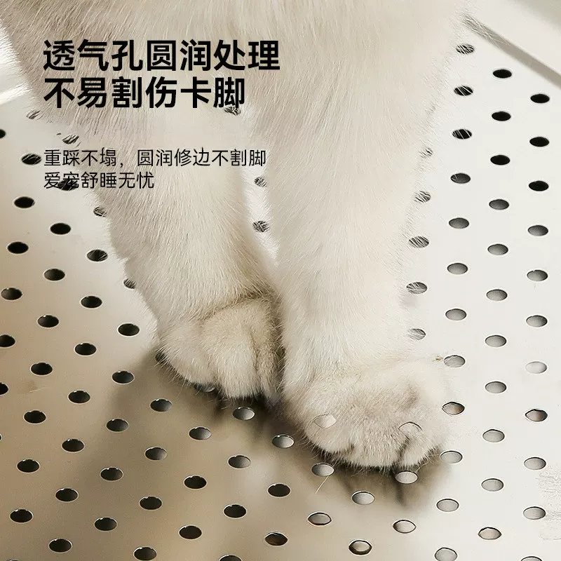 Stainless steel cooling cat bed, summer pet ice pad, sitting cushion, cat mat, dog mat
