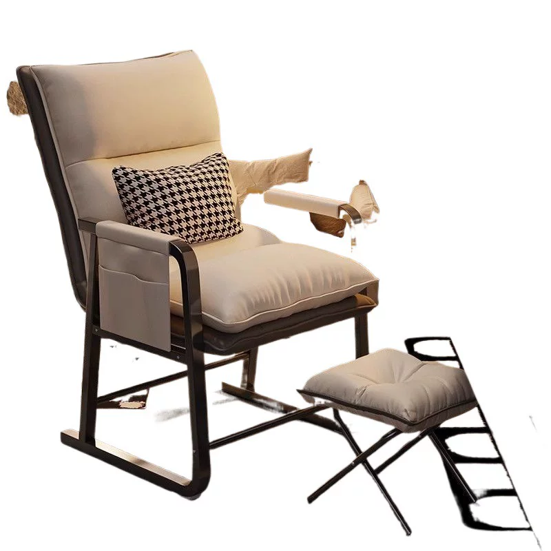 E-sports chair, foldable recliner for long-sitting, home and dormitory office chair, adjustable recliner, computer chair