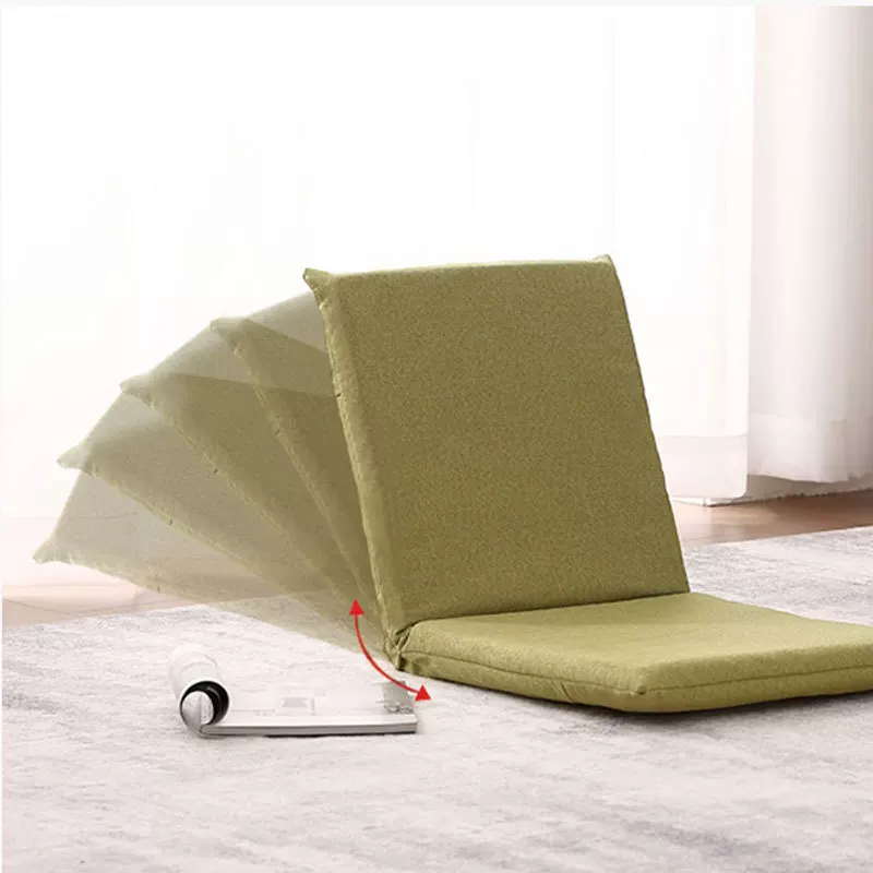 bedside armchair, cotton and linen, foldable, lazy sofa, floor-standing, legless, bay window, tatami, small sofa chair