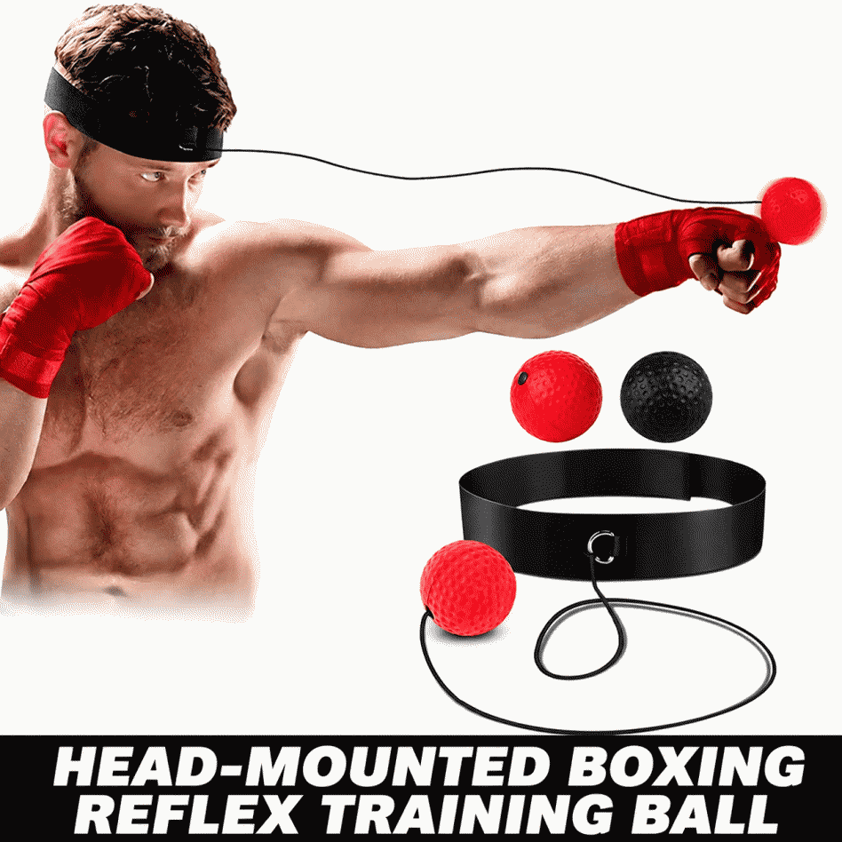 Head-mounted boxing response ball, household speed ball, stress relief training ball, decompression elastic boxing ball equipment, magic ball