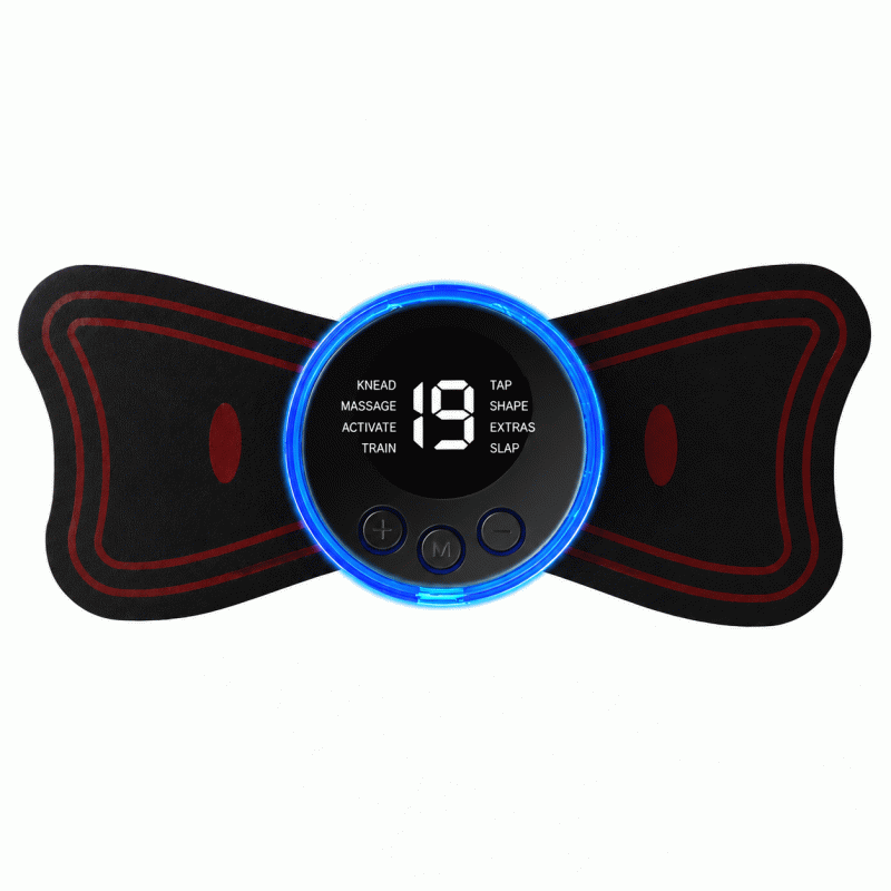 EMS pulse massage patch, intelligent, portable, multi-purpose electrotherapy mini massage device for shoulder, neck, cervical vertebra, and lumbar spine massage patch