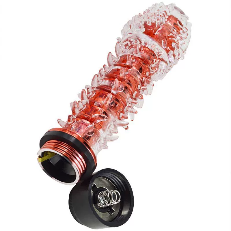 跨境女用自慰器水晶震动棒龙须光头AV振动棒按摩棒假仿真阳具厂家
