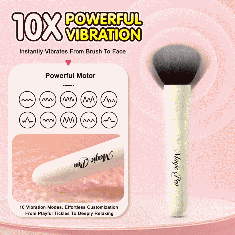 New product: Sifuni G-spot teasing and stimulating sensitive self-pleasure brush with electric vibrator for women