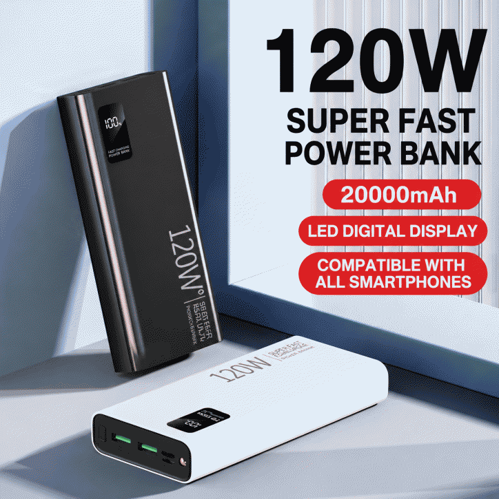 XinKuaicharge Power Bank Flash Charge MAH Ultra-large Capacity Ultra-thin Lithium Battery Portable 5 Mobile Power Vivo