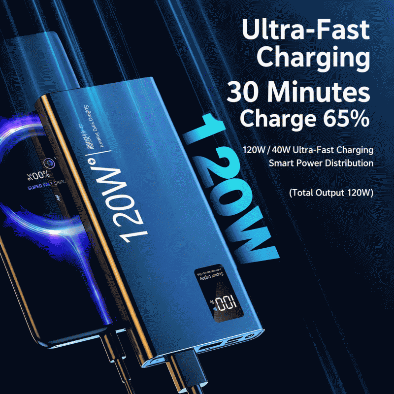 XinKuaicharge Power Bank Flash Charge MAH Ultra-large Capacity Ultra-thin Lithium Battery Portable 5 Mobile Power Vivo