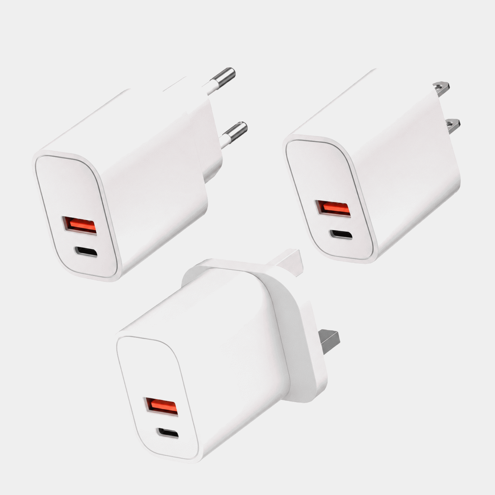 Mobile phone charging head, charger head, gallium nitride charger, suitable for Android and iPhone fast charging