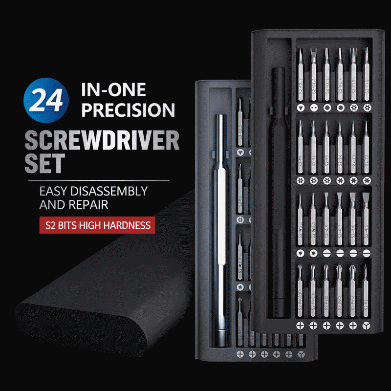 Screwdriver set, mobile phone, computer, laptop repair, disassembly tool, dust removal, household small screwdriver, professional repair