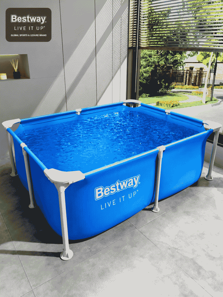 Bestway Folding Swimming Pool, Portable Pool for Home Use, Baby Pool, Family Pool, Outdoor Pool
