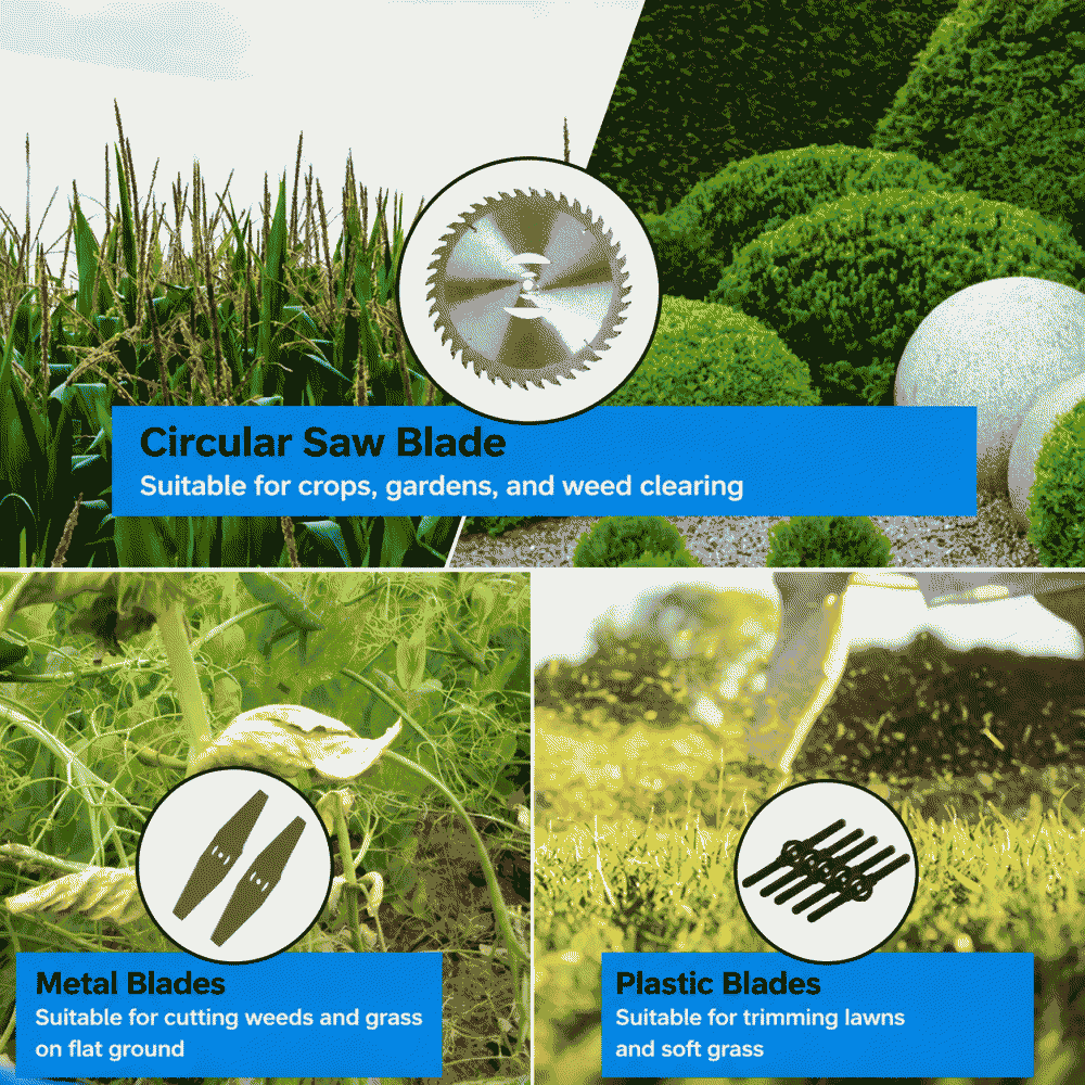 Folding lithium battery lawn mower, household rechargeable garden trimmer, handheld weed trimmer