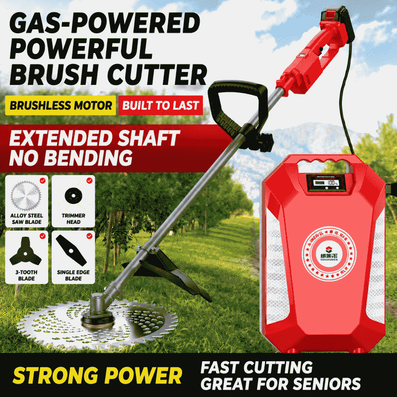 26 New electric lawn mower, high-power household type weed killer, lithium battery rechargeable, lawn trimming and mowing machine