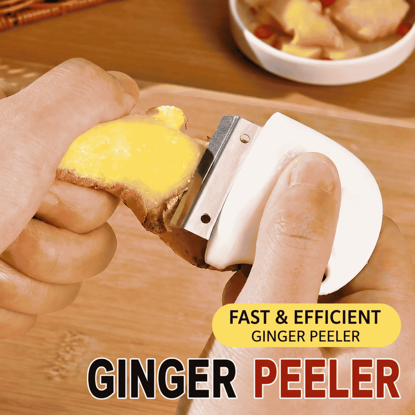 Multi-functional household ginger peeler, stainless steel peeler, kitchen-specific peeler, potato peeler