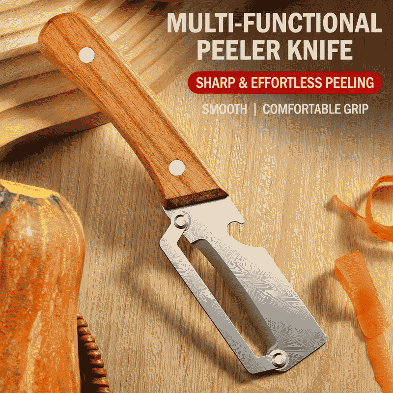 A kitchen-specific multi-functional peeler, a household mini two-in-one thickening tool for peeling sugarcane and pumpkin