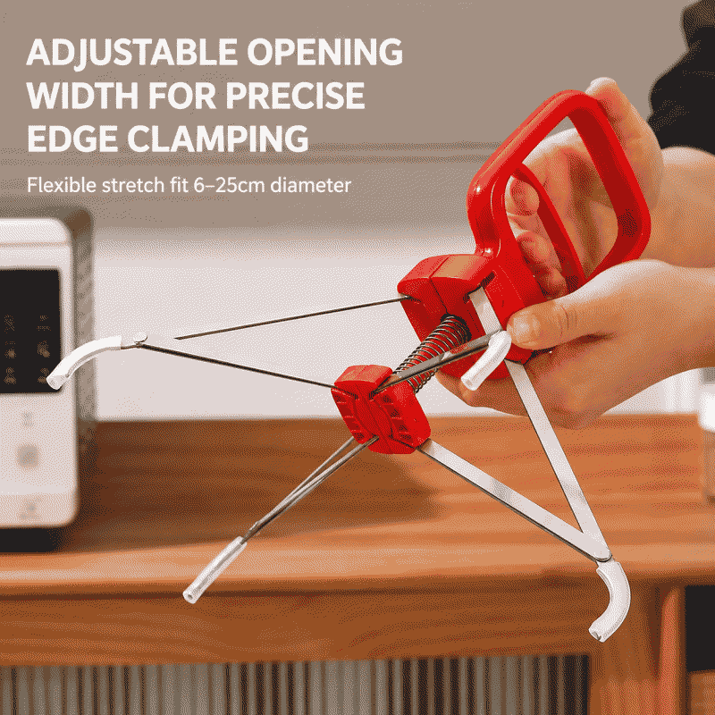 Upgraded four-claw anti-scald tongs, multi-purpose kitchen anti-slip bowl tongs, tableware tongs, multi-functional dish tongs for home use