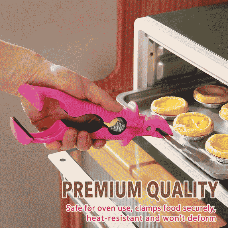 Kitchen three-in-one anti-scald clamp, anti-scald wonder, silicone high-temperature resistant clamp for taking bowls and plates, anti-scald and anti-slip clamp