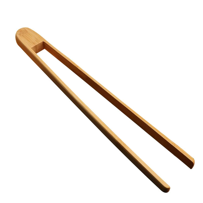 竹制食品夹子批发烤肉烧烤煎饼烘焙厨房竹夹子商用茶夹食物竹镊子