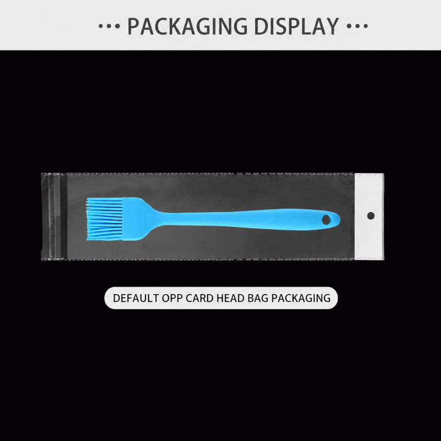Large and small silicone oil brushes, integrated with barbecue brushes, kitchen soy sauce brushes, and seasoning brushes, suitable for household baking utensils