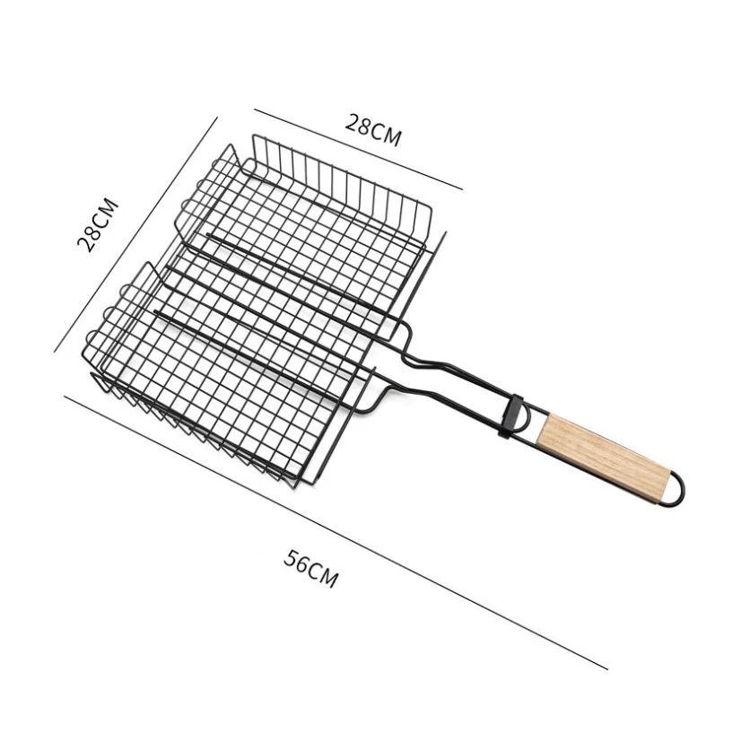 Barbecue utensils: fish tongs, barbecue grills, food tongs, multi-purpose barbecue tongs, plate nets, stainless steel fish tongs, outdoor