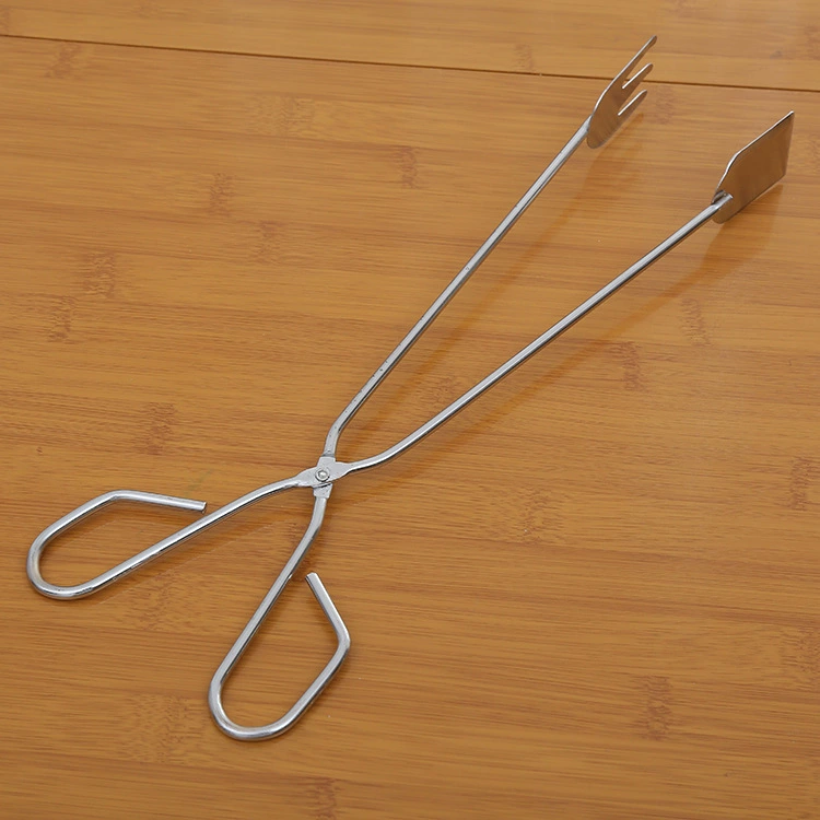 Stainless steel pliers bread tongs, barbecue tongs, charcoal tongs, kitchen food tongs, multi-functional steamed bun tongs, food tongs