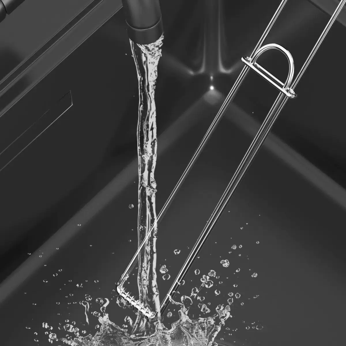 不锈钢烧烤夹蔬菜夹子家用商用烤韭菜青椒夹户外露营烧烤工具
