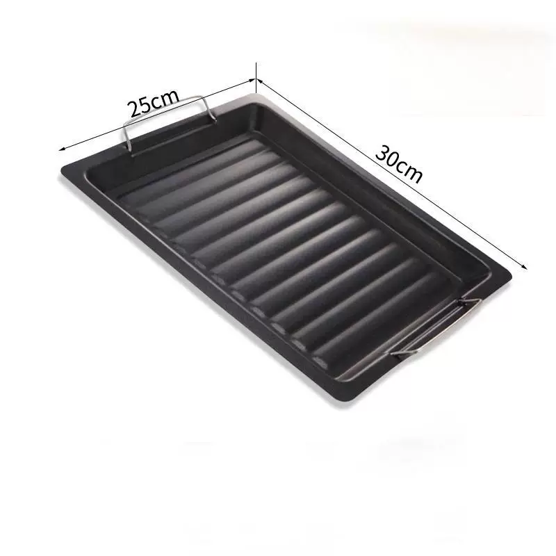 Barbecue grills, grills, baking trays, outdoor grills, grills, charcoal barbecue trays, iron plates, commercial barbecue and sausage non-stick grills