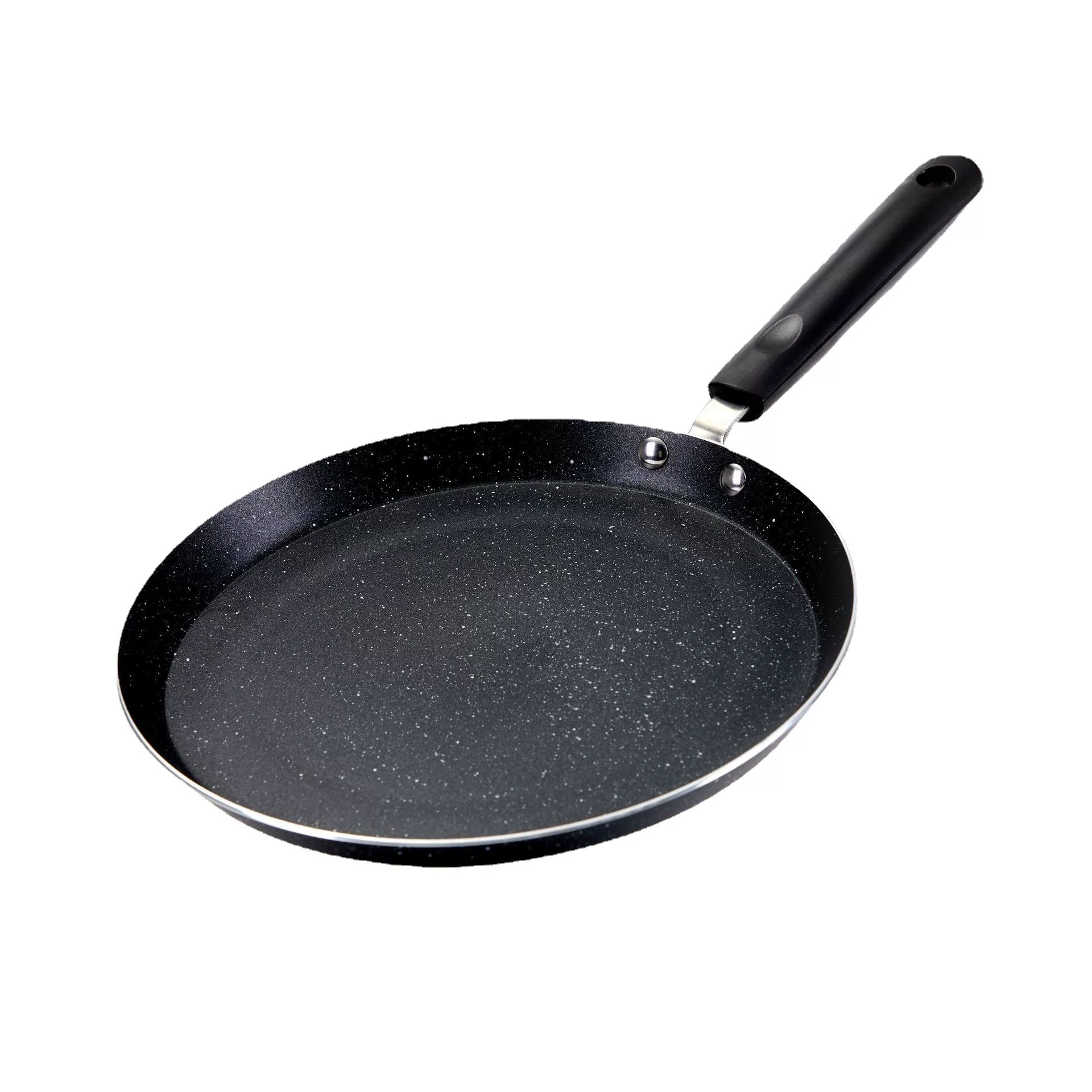 Crepe pan, multi-layer flat pan, non-stick pan, 6-inch, 8-inch, 10-inch aluminum alloy thickened breakfast pan, steak frying pan wholesale