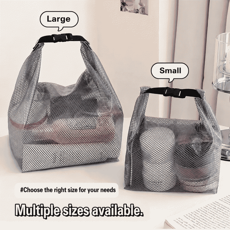 Waterproof storage bag, multi-functional swimming and fitness thickened toiletries bag, makeup bag, multi-purpose travel hand-held storage bag