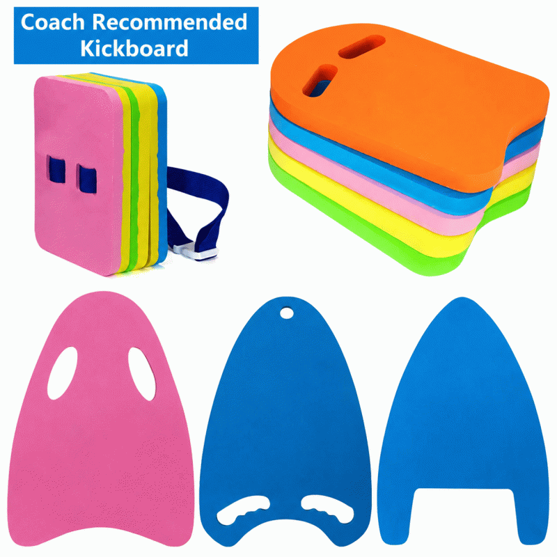 EVA swimming kickboard set, foam float board for adults and children, back float foam board, children's equipment