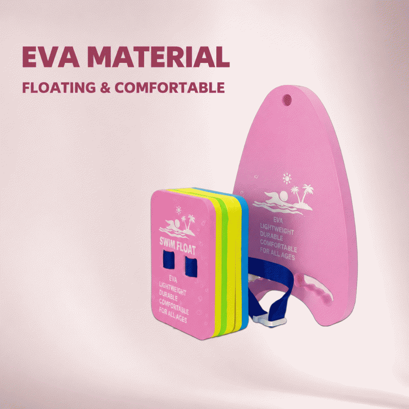 EVA swimming kickboard set, foam float board for adults and children, back float foam board, children's equipment