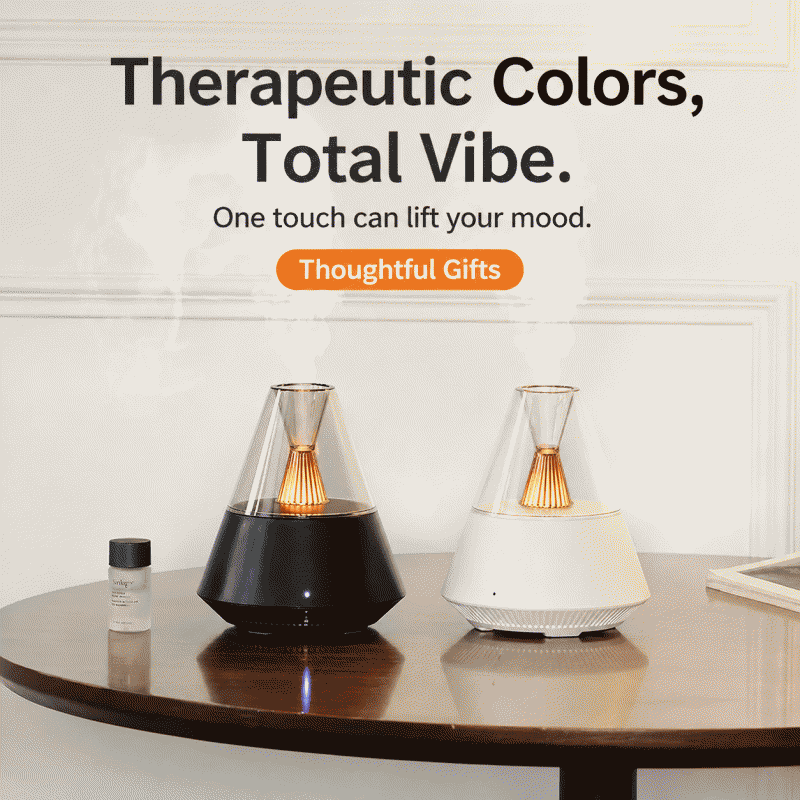 New product: Portable aroma diffuser with ambient light, simple usb plug-in bedroom humidifier