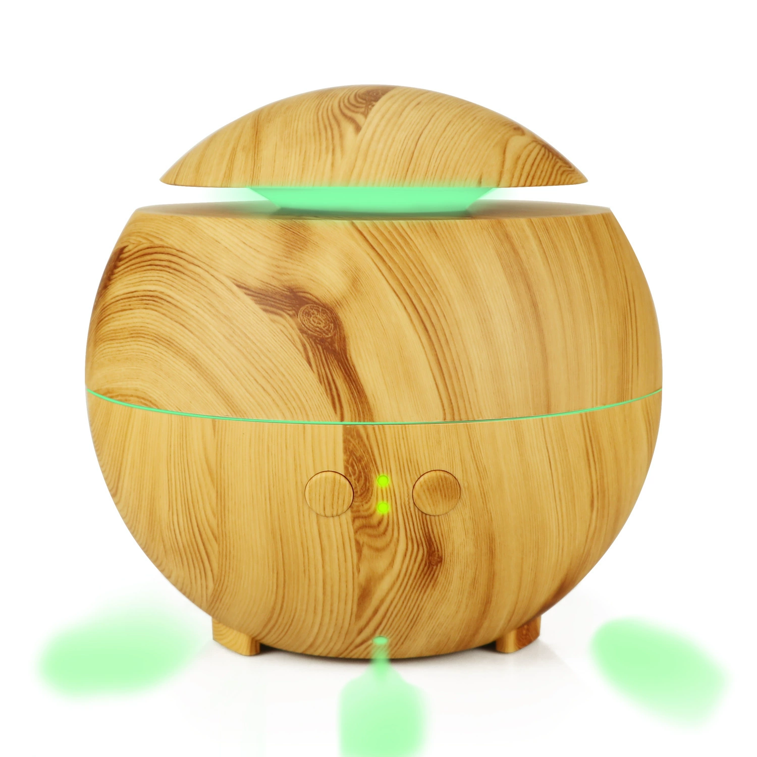 Amazon's new product: Seven-Color Ultrasonic Wood Grain Aroma Diffuser, Humidifier, Essential Oil Diffuser, 600ML Aroma Diffuser
