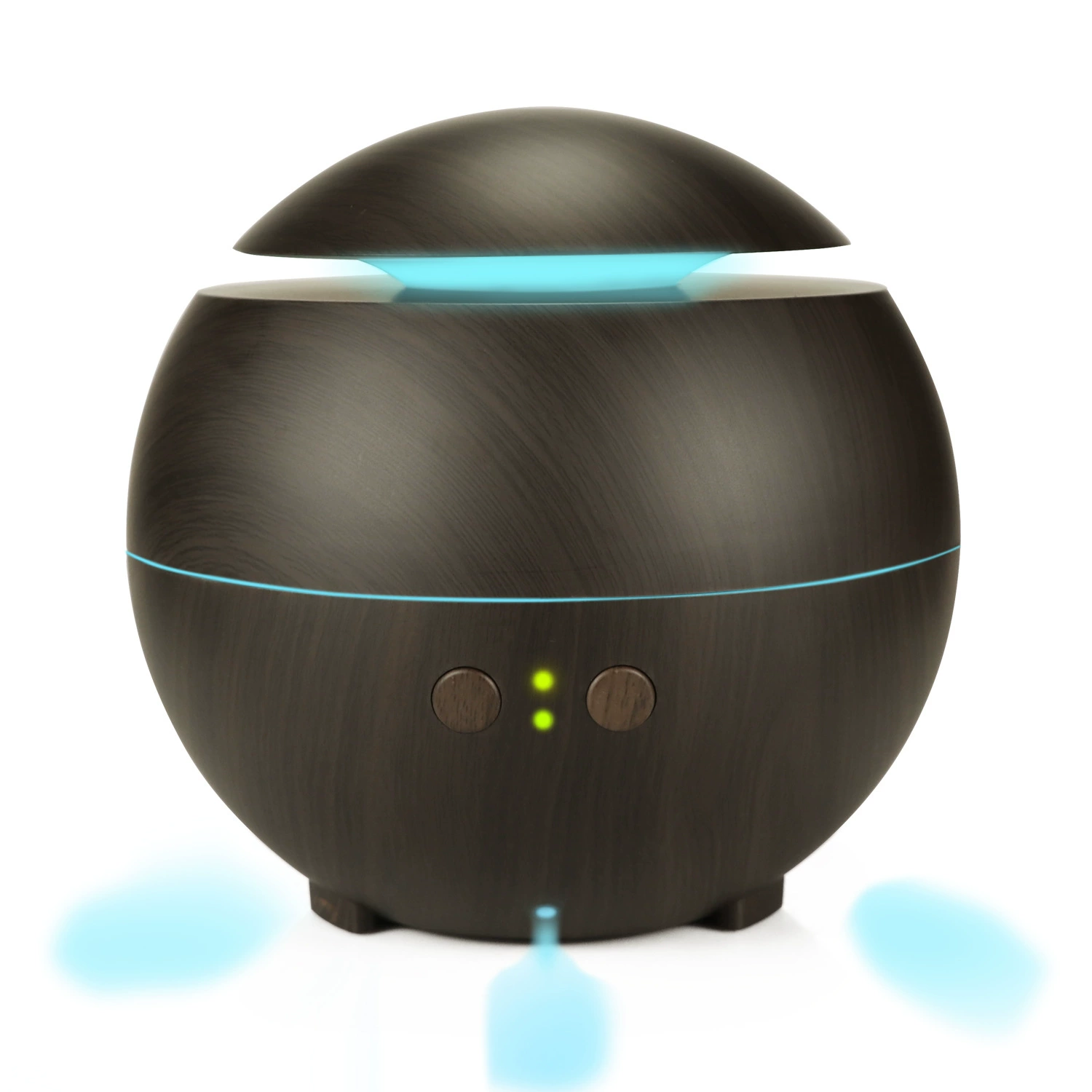Amazon's new product: Seven-Color Ultrasonic Wood Grain Aroma Diffuser, Humidifier, Essential Oil Diffuser, 600ML Aroma Diffuser