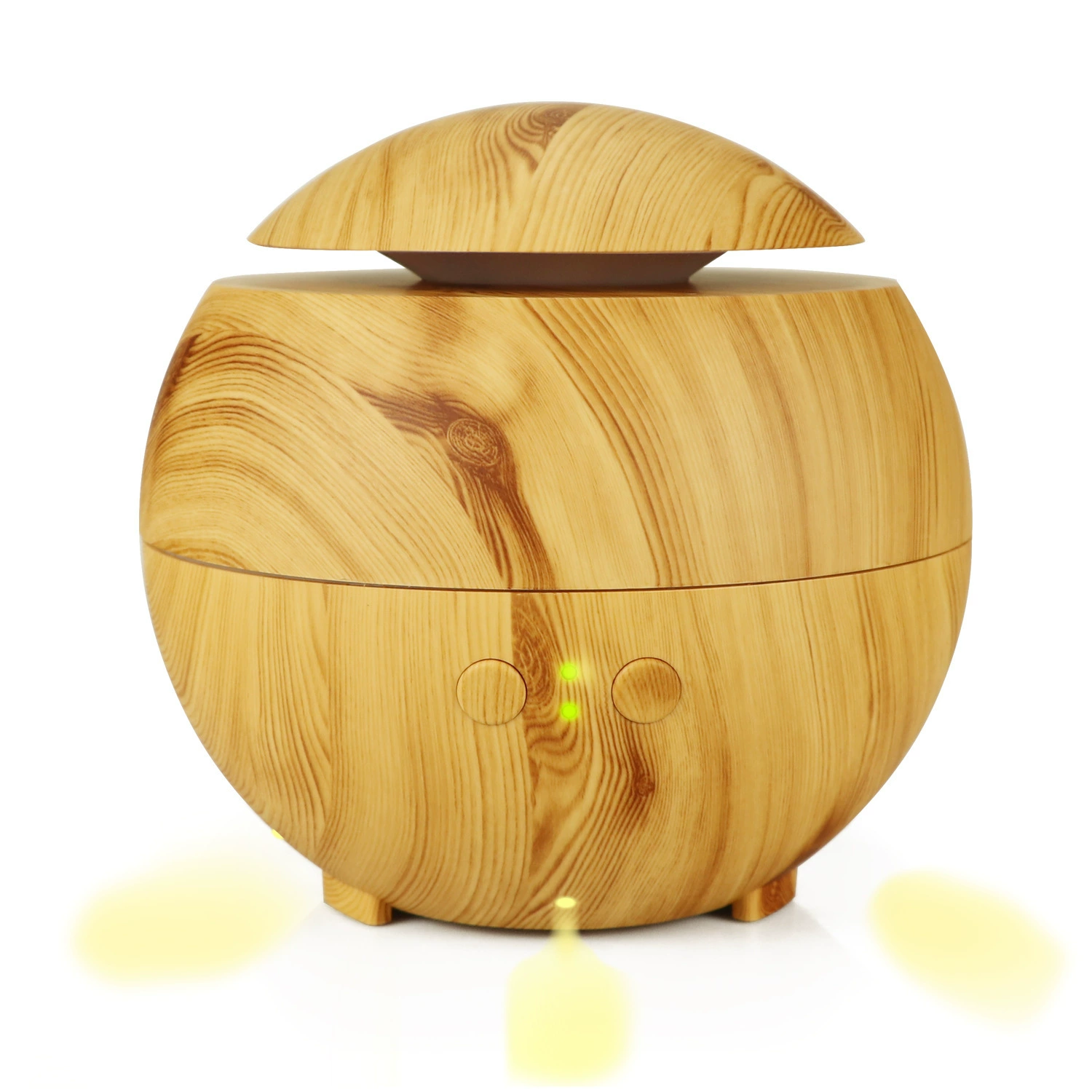 Amazon's new product: Seven-Color Ultrasonic Wood Grain Aroma Diffuser, Humidifier, Essential Oil Diffuser, 600ML Aroma Diffuser