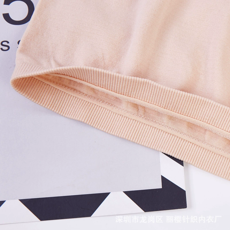 Seamless body-hugging, one-piece, strapless, one-piece bra base, anti-glare, strapless solid color cross-border foreign trade supply