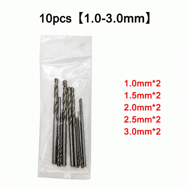 Hand-twisted drill for cultural relics and DIY, manual drilling tool set, miniature Fried Dough Twists drill bit, small size