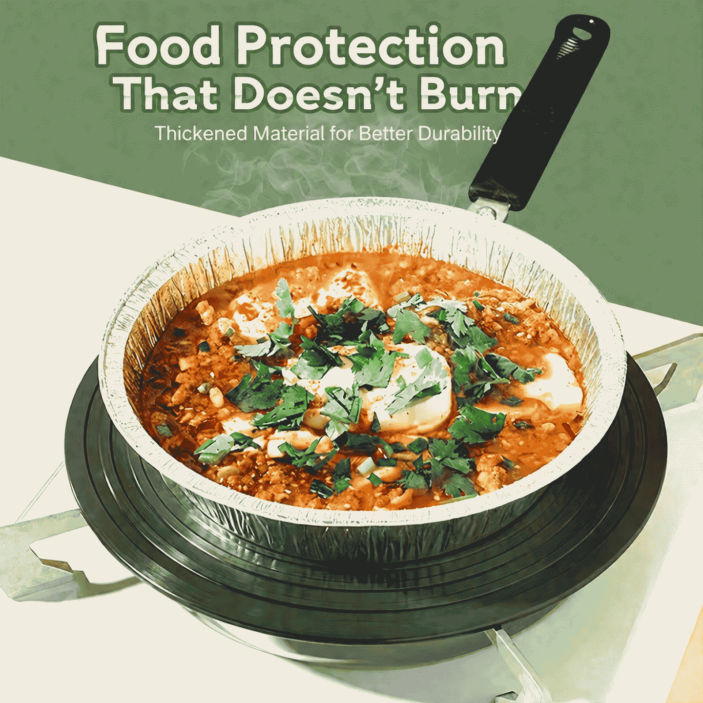 Special paper for air fryers with tin foil, household food-grade thickened barbecue tin foil plates, round aluminum foil bowls