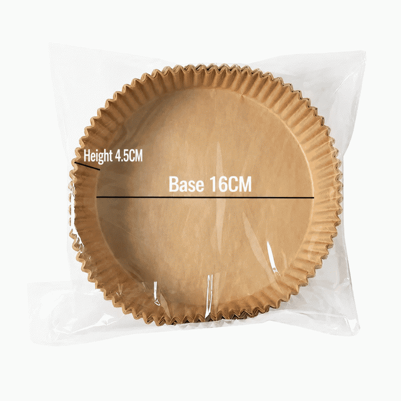 Air fryer special paper, oven oil-absorbing pad paper, food-grade special household electric fryer square baking silicone oil paper