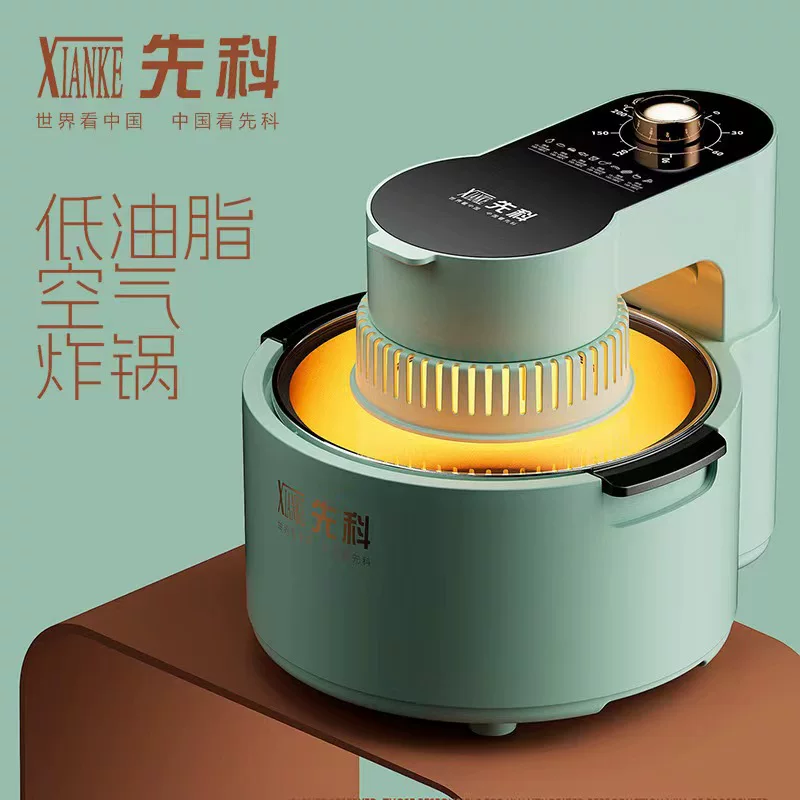 New air fryer, household visual multi-functional large-capacity smart electric fryer, gift non-stick pan wholesale